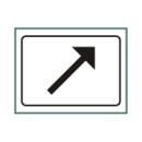 行驶方向(右上)